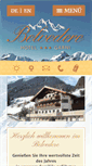 Mobile Screenshot of belvedere-ischgl.at